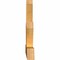 Ekena Millwork Saratoga Rough Sawn Timber Gable Bracket, Western Red Cedar, 84"W x 35"H x 4"D x 6"F, 10/12 Pitch GBW084X35X0406SAR00RWR - alternate 4